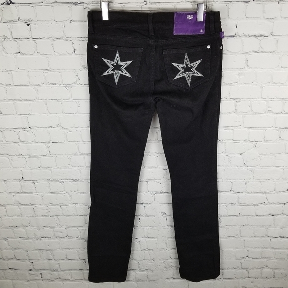 VICTORIA BECKHAM | straight star embroidered jeans - Picture 3 of 8